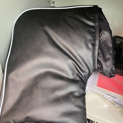 バイク用ハンドル防風カバーの画像