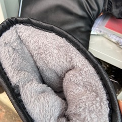 バイク用ハンドル防風カバーの画像