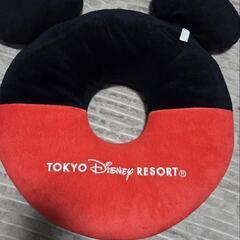 ディズニーランド　ミッキー　円座クッションの画像
