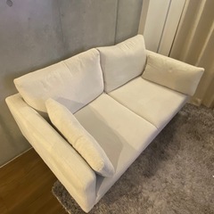 ソファー2人掛け　の画像