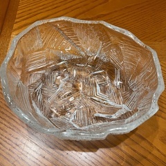 【美品】ガラスの深皿の画像