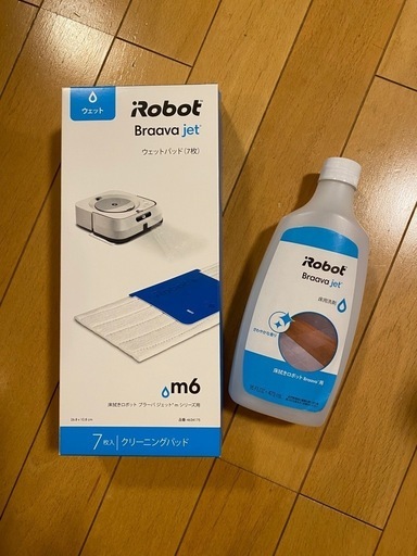 【セット】ルンバi7＋ゴミ収集ステーション付き、ブラーバジェットm6