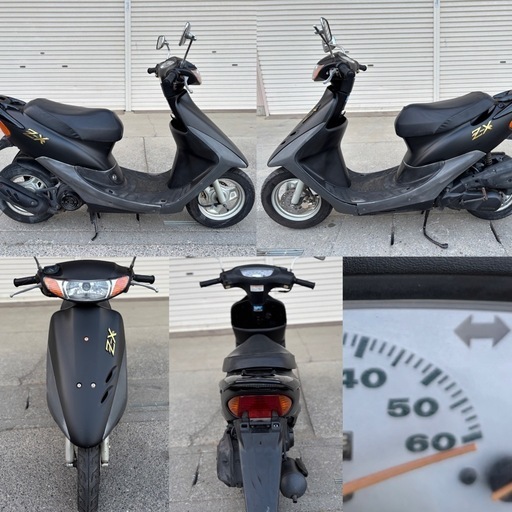 ⭐️規制前❗️AF35.ディオ快速2ストモデル⭐️バッテリー・プラグ・グリップなど新品交換で快調⭐️50cc原付スクーター⭐️②