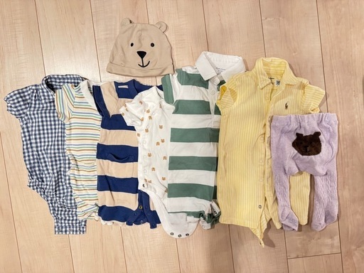 【まとめ販売】ベビー服(3〜6ヶ月サイズ(70cm程度))GAP、ラルフローレン