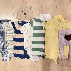 まとめ販売】ベビー服(3〜6ヶ月サイズ(70cm程度))GAP、ラルフローレン 