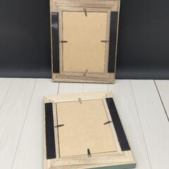 【M-2405IN15】◆フォトフレーム2点セットの画像