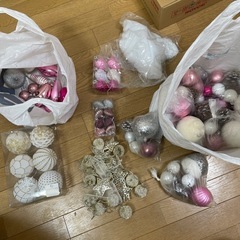 クリスマスオーナメント　一部未使用
