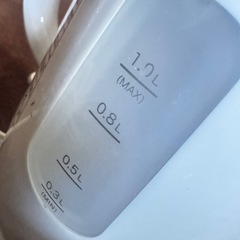 ニトリ 1.0L 電気ケトルの画像