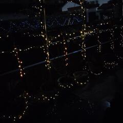 ソーラー式屋外ストリングライトWarm Light LED4m  