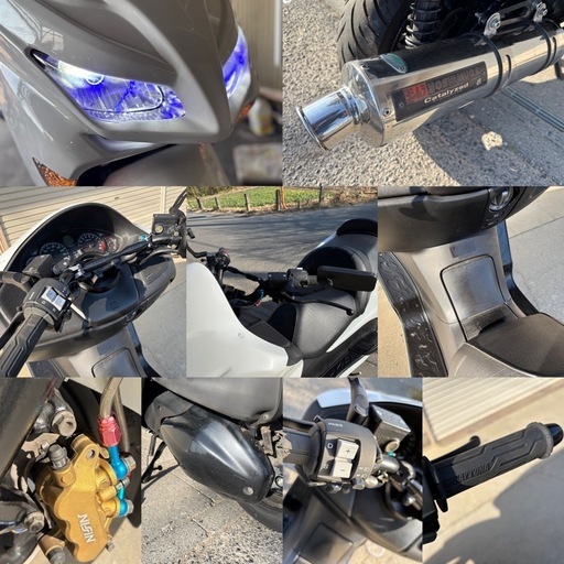 ⭐️自賠責R9.4❗️MF08フォルツァ.フルカスタム仕様⭐️プラグ