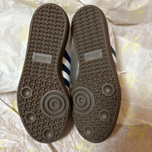 adidas SAMBA OG ホワイト×ネイビー 