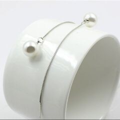 ≒j→→→m17-33/大粒パールアメリカンピアスC＊Bの画像