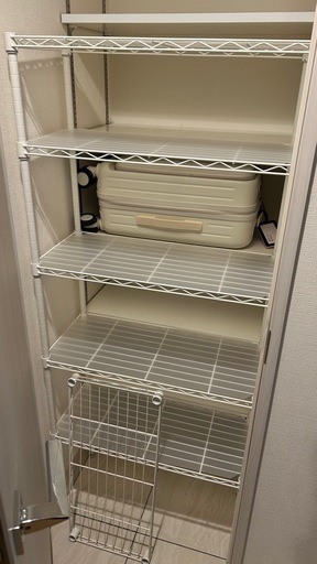 ニトリ スチールラック 幅64×奥行29×高さ151