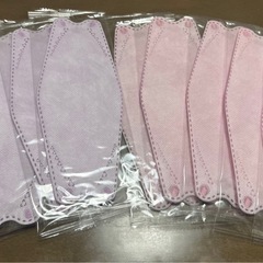 未開封マスク3色ピンク系カラーの画像