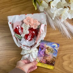 🌸毛糸の花束＋タロット占い🔮