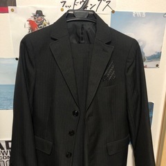 150cmスーツ上下セット黒(決)