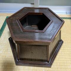 お仏壇 仏具 りん台 六角形 台形