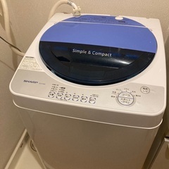 シャープ 洗濯機 ES-F456