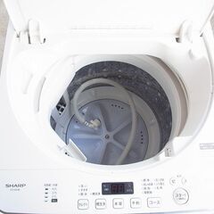 シャープ　全自動洗濯機 4.5kg ◇ ES-GE4D-C 2021年製 の画像