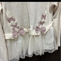 any fam ニット カットソー 130センチ　エニィファムの画像