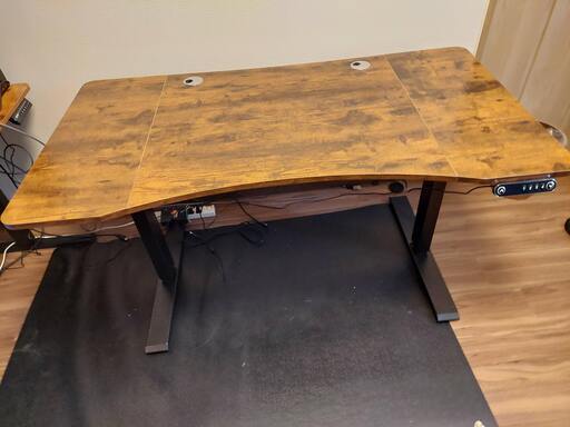 【美品】電動昇降式デスク