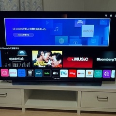 【有機EL】LG OLED カラーテレビ　2021年製　OLED55CXPJAの画像