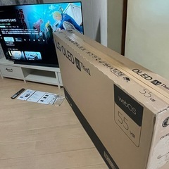 【有機EL】LG OLED カラーテレビ　2021年製　OLED55CXPJAの画像