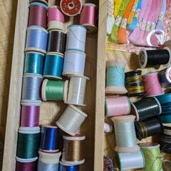 【商談中の】ミシン糸いろいろ 刺繍用多め