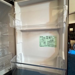 1人暮らし冷蔵庫　2ドア冷蔵庫　  三菱電機 MR-P15Y-B  冷蔵庫  冷凍冷蔵庫　★本当に美品です★　146L 右開き　サファイアブラックの画像