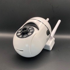 【074】新品3台 1080p フルHD 355 度 屋内スマート Wi-Fi セキュリティカメラの画像