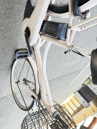 大阪府ヤマハ電動アシスト自転車 ピンク シティタイプ (nanami