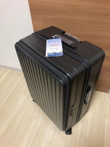 新品★大型スーツケース　フロントオープン116Ｌ