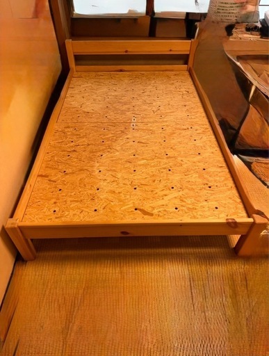 無印良品　セミダブルベッド