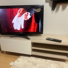 テレビ➕ローボード