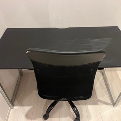 ニトリのデスク&チェアの画像