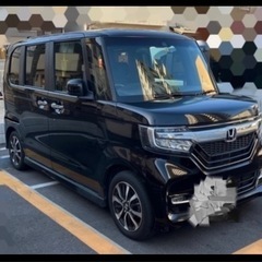 [大人気]N-BOXカスタム　ブラック