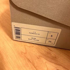 新品未使用！サンガッチョ　にゅ〜ずスニーカー　23㎝　の画像