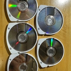 PSPソフト5枚の画像