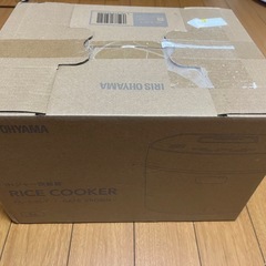 新品未開封 値引き可
　炊飯器 3合 IH式  　　