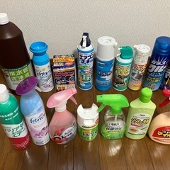 各種洗剤、消臭芳香剤、殺虫剤等まとめて