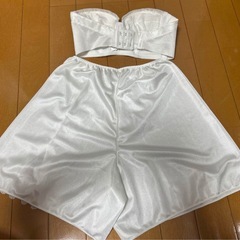ブライダルインナー 3点 セット ブラジャー＆ウエストニッパー＆フレアパンツ (シンプルリュクス) 【ハグブライダル】の画像