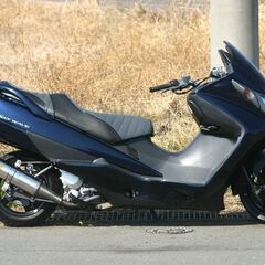 埼玉発276-5492Km】自賠責保険付 超極上SUZUKIスカイウェイブ250 TYPE-C CJ43A 新車？？？の画像