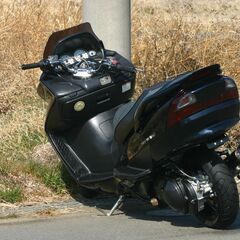 埼玉発276-5492Km】自賠責保険付 超極上SUZUKIスカイウェイブ250 TYPE-C CJ43A 新車？？？の画像