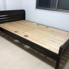 【3/7迄】すのこセミダブルベッドの画像