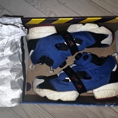 【値段交渉可】リーボック×アディダス　２７センチ　スニーカー「インスタポンプ フューリー ブースト」の画像