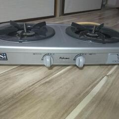 パロマ2口　ガスコンロ&シャープ電子レンジ