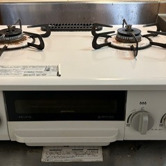 Paloma2口ガスコンロ　ホワイト　LPガス用