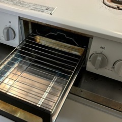 Paloma2口ガスコンロ　ホワイト　LPガス用の画像