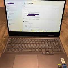 LOQ 15irh8 Core i7 13650HX 16GBメモリー512GB SSD RTX 4060の画像