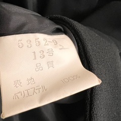 黒ジャケット 礼服/喪服の画像